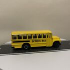 1991 Hot Wheels Blue Card #72 School Bus Ford B Series Yellow w/Chrome BW - GC