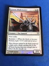 MTG - Kitsune Blademaster - FOIL - Champions Of Kamigawa - NM