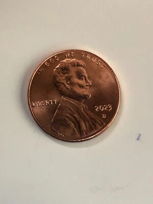 2023 D Lincoln Shield one penny Coin - Image 1 of 2