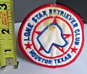 VINTAGE Lone Star Retriever Club Hunting Club Patch Houston, Texas - Picture 1 of 11