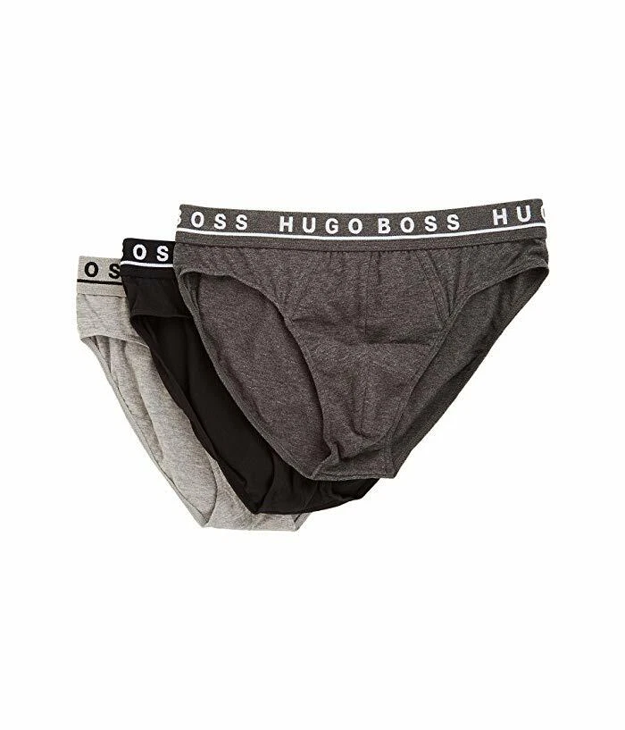 Boss Hugo Boss Stretch Cotton Briefs in Multi L6015 Mens Size Medium - Image 1 of 4