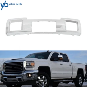For 2015-2019 GMC Sierra 2500HD 3500HD Chrome Front Bumper Skid Plate Plastic - Picture 1 of 14