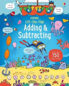 Usborne Lift the Flap Adding and Subtracting Homeschool Maths - Picture 1 of 1