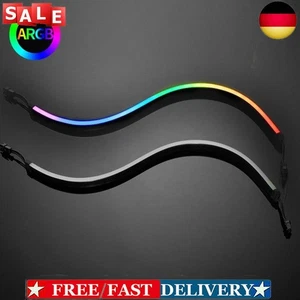 Lichtstreifen ARGB Neon PC Computergehäuse Dekoration LED-Streifen (CMBO) *NEW - Afbeelding 1 van 9