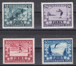 Ö 1933 FIS I Wunderschöner Satz LESEN !!!!! - Picture 1 of 3