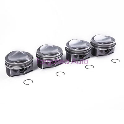 2012-2015 For VW CC Passat Variant 1.8T CDHA CDHB 4pcs KS OEM Piston Set 23mm Foto 1 de 4