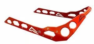 Skinz Protective Gear Rear Bumper - Lava Red Snowmobile D-SDRB605-LRD 241-04085 - Picture 1 of 3