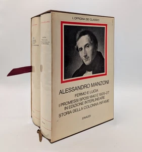 Manzoni Fermo e Lucia I Promessi sposi 1840 e 1825-27 in edizioni interlineare - Picture 1 of 5