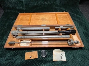 Antique Georg Wolf Cystoscope Berlin Germany Original Wooden Case Medical Device - Picture 1 of 12