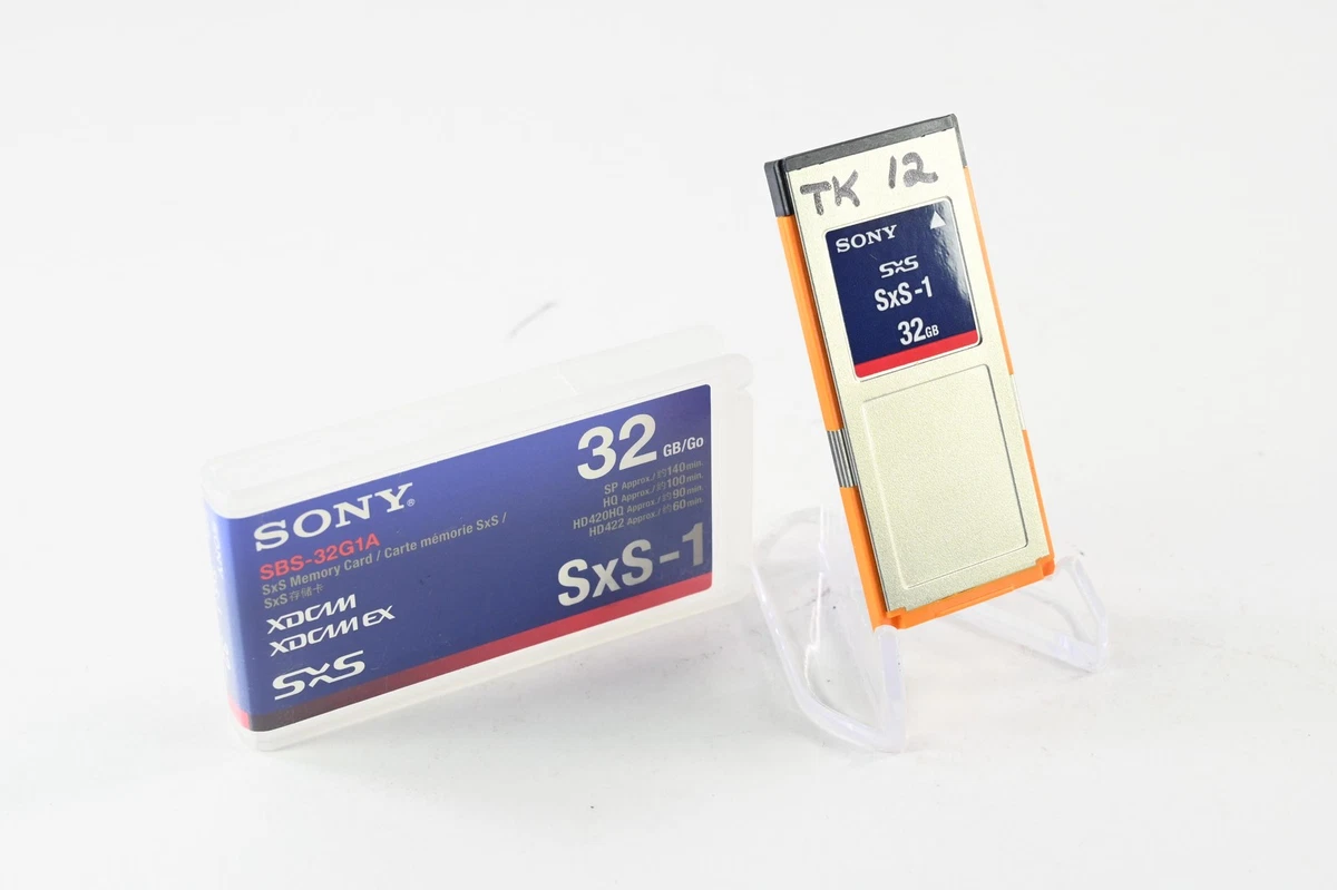 Sony 8GB SxS Camera Memory Card for sale | eBay