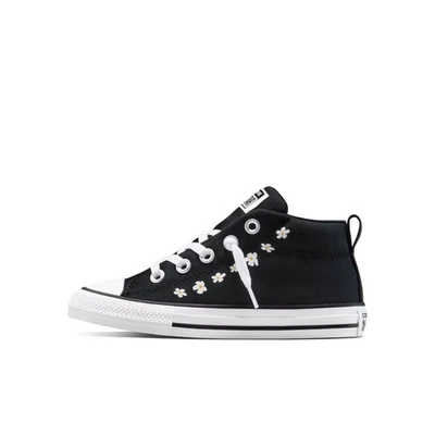 Zapatillas deportivas Converse Street Mid Top para niños - negras claras 6 Foto 1 de 4