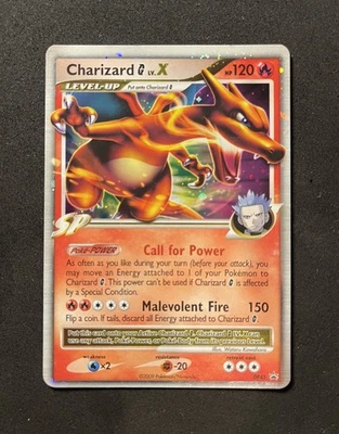 Charizard G LV.X DP45 Diamond & Pearl Black Star Promo Holo Pokemon Card - Image 1 of 4
