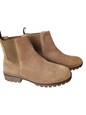 Bota Chelsea Crown Vintage Tipryn Pull On Para Mujer Talla 10M Marrón Gamuza Foto 1 de 4