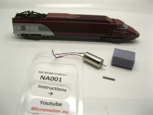 Micromotor.eu NA001 Arnold/Lima Thalys TGV Coreless Motor Conversion Kit - Picture 1 of 2