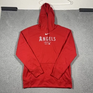 Neu mit Etikett Nike Herren Gr. M Therma-Fit Los Angeles Angels Hoodie Center Swoosh Fleece - Bild 1 von 11