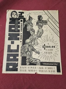 CONCURSO RAC MAN - INVITADO LEO FORD... PÓSTER OKC... FIRMADO POR EL ARTISTA... ALGUNOS ARTÍCULOS... GENIAL - Imagen 1 de 10