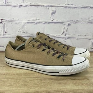 Converse Chuck Taylor All Star Shoes Men's 11.5 Khaki Brown Camo Low Top Sneaker - Picture 1 of 8