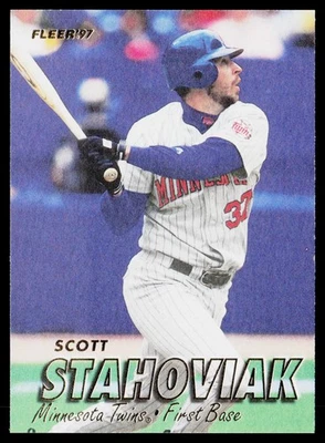 1997 Fleer #157 Scott Stahoviak Minnesota Twins - Image 1 of 2