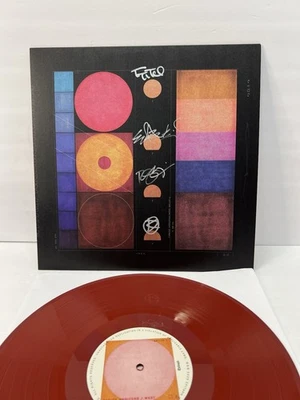 THRICE- Horizons West SIGNED COVER ✍️Limited Opaque Maroon Colored Vinyl LP Auto - Image 1 of 4