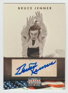 BRUCE JENNER 2012 Panini Americana Heroes & Legends Autograph #66 SP AUTO #/398 - Picture 1 of 2