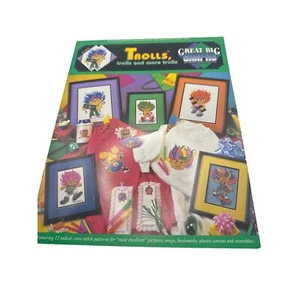 Trolls Cross Stitch Pattern Book Great Big Graphs True Colors International - Picture 1 of 5