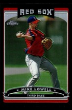2006 Topps Chrome Black Refractor #249 Mike Lowell Red Sox /549 QTY