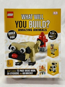 Lego Creator Was wirst du bauen? Tolles Tiere Buch Mops Schaf Hahn 30542 - Bild 1 von 6