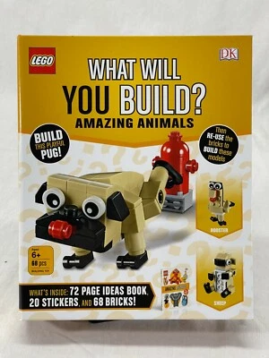 LEGO Creator What Will You Build? Amazing Animals Book Pug Sheep Rooster 30542 - Image 1 of 4