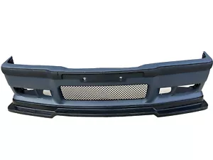 BMW E36 Front LIP GT STYLE Spoiler Lip for BMW 3 E36 1990-2000 ABS Gloss PLASTIC - Bild 1 von 15