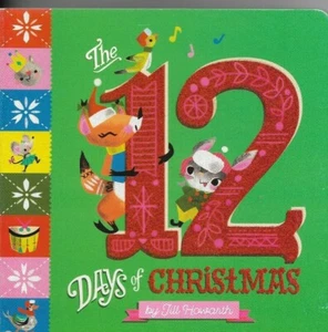 The 12 Days of Christmas Board Book NEW Holiday - Imagen 1 de 2