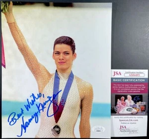 US Olympic Figure Skater Nancy Kerrigan Signed 8x10 Photo G Autograph JSA COA - Picture 1 of 1