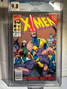Uncanny X-men #280 CGC 9.8, variante de quiosco, cubierta de Jim Lee (1991) - Imagen 1 de 4
