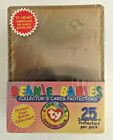 TY Beanie Babies Official Club Collectors Top Loader Protectors 25ct NEW