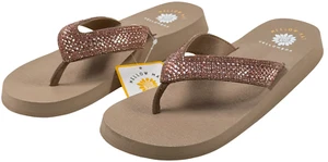 Yellow Box Soriano Flip Flops / Sandals - NEW Womens 7.5 Taupe - #45971-N3 - Picture 1 of 1