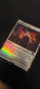 Tarjeta Slip On the Ring (31) Foil Lord of the Rings Magic the Gathering - Imagen 1 de 3