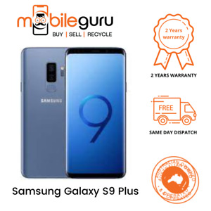 Samsung Galaxy S9 Plus 64GB Coral Blue Unlocked Genuine AU Stock Phone Excellent