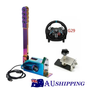 USB Handbrake for 14Bit PC Windows for Sim Racing Games G25/G27/G29/T500 - Picture 1 of 9
