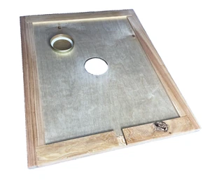 Cypress 10 Frame Standard Inner Cover with Mason Jar Feeder Hole - Picture 1 of 5