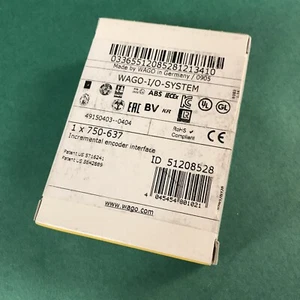 Módulo PLC WAGO 750-637 nuevo en caja - Imagen 1 de 6