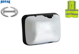 Small Bottom Rear View Wide Angle Door Mirror Chrome Hino 258 268 338 358 - Bild 1 von 9