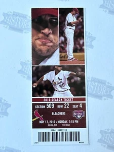 Boleto 2010 de los Nacionales de Washington en los Cardenales de San Luis 17/05/10 - Imagen 1 de 1
