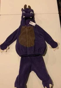 OLD NAVY 2 piece  PURPLE DRAGON COSTUME 12-18 mo Halloween NWT - Picture 1 of 6