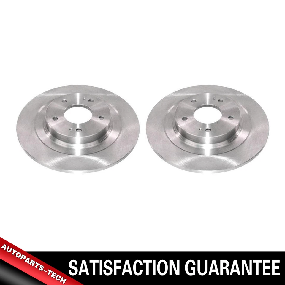 Rear Brake Rotor 2PCS For Mitsubishi Outlander Sport 2013 2014 2015 2016 2017 - Image 1 of 4