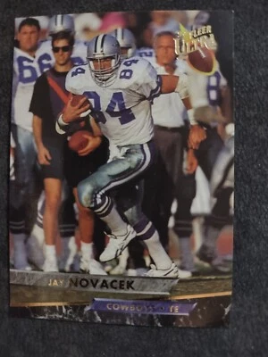 1993 Fleer Ultra #99 Jay Novacek Dallas Cowboys Football Card - Image 1 of 2
