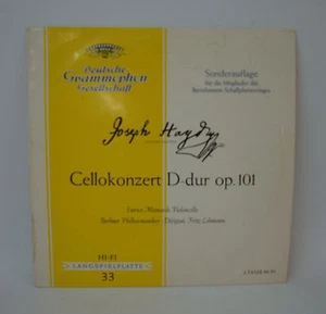 Fritz Lehmann - Joseph Haydn Cellokonzert D-dur op.101 10" | Deutsche Grammophn - Picture 1 of 2