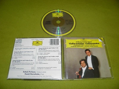 Mozart - Violin Sonatas K. 301 302 303 304 - Perlman - DG Full Silver No IFPI NM - Image 1 of 2
