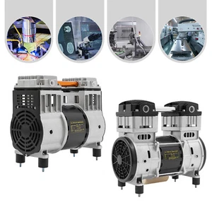 Luftkompressor Flüster Kompressor Ölfrei 950W/1500W Silent Druckluft DE - Bild 1 von 35