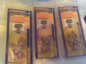 ¡TRES!! Packs Eazypower 1/4" Cabeza Plana Abedul Enchufes 39412 - Imagen 1 de 2