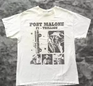 Post Malone Rap Tour short sleeve white color shirt KV30119 - Picture 1 of 2