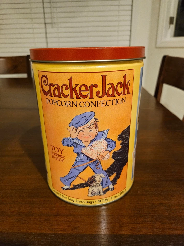 Limited Edition Cracker Jack Popcorn Confection Tin Second in Series - Image 1 of 4